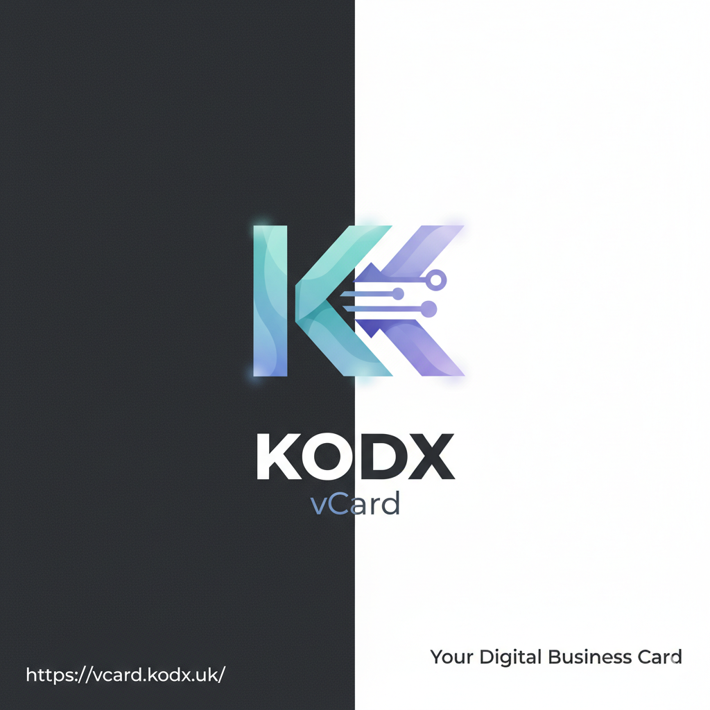 Easy VCard Generator - Vcard.KodX.uk